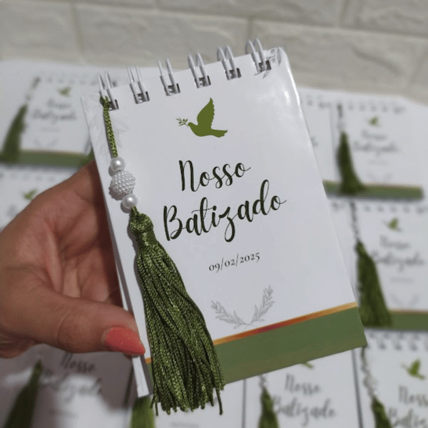 Bloquinho personalizado - 10 unidades Bloquinho personalizado - 10 unidades